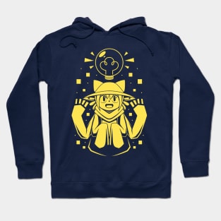 Yellow Cat Eyes Hoodie